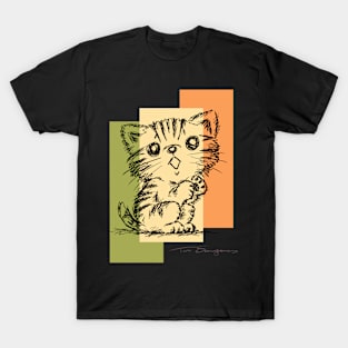 Simple Sketch of an American Shorthair T-Shirt